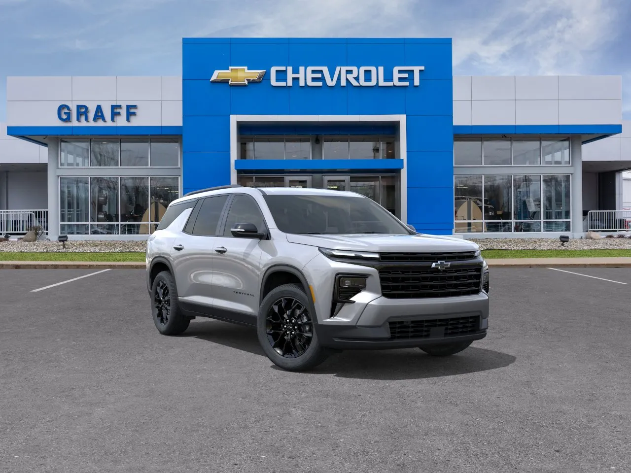 Gray 2026 Chevrolet Traverse LT for sale in Bay City, MI