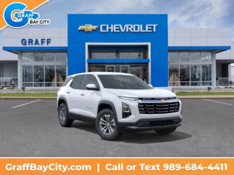 White 2026 Chevrolet Equinox LT for sale in Bay City, MI