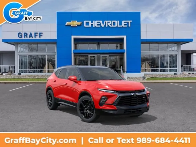 Black 2026 Chevrolet Blazer RS for sale in Bay City, MI