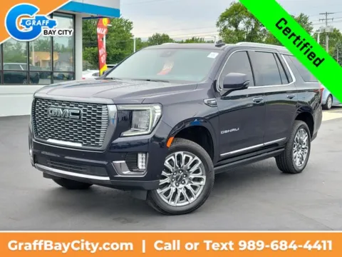 Blue 2024 GMC Yukon Denali Ultimate for sale in Bay City, MI