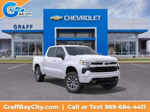 White 2026 Chevrolet Silverado 1500 RST for sale in Bay City, MI