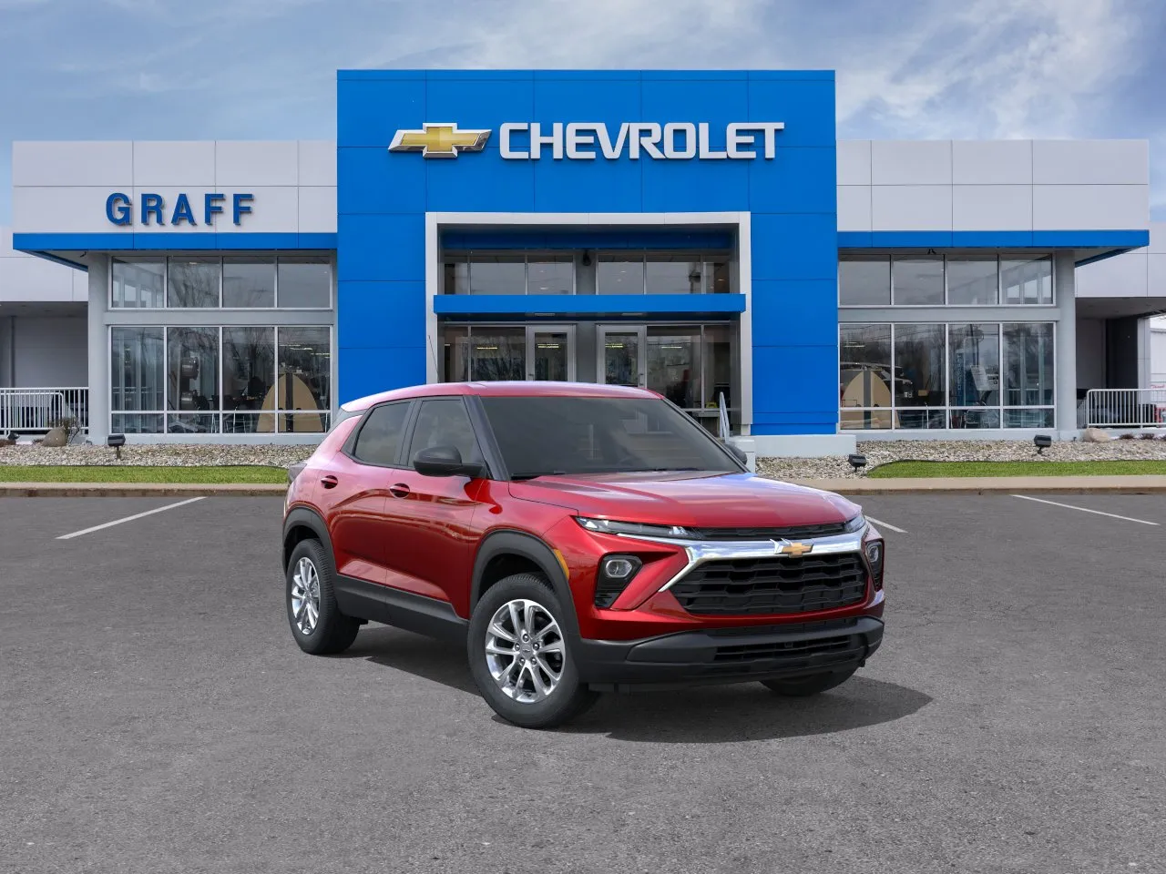 Red 2026 Chevrolet Trailblazer LS for sale in Bay City, MI