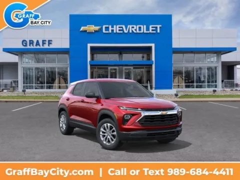 Red 2026 Chevrolet Trailblazer LS for sale in Bay City, MI