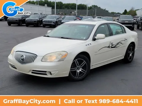White 2010 Buick Lucerne CXL Premium for sale in Bay City, MI