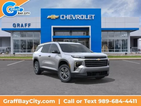 Gray 2026 Chevrolet Traverse LT for sale in Bay City, MI