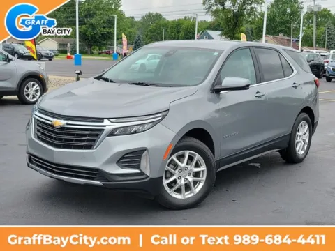 Gray 2023 Chevrolet Equinox LT for sale in Bay City, MI
