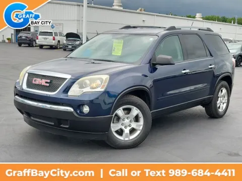 Blue 2011 GMC Acadia SLE for sale in Bay City, MI