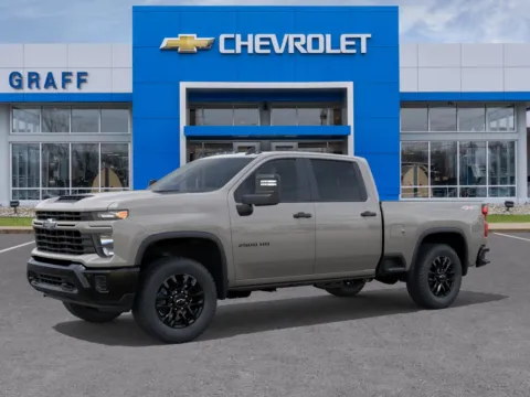 Photos of 2026 Chevrolet Silverado 2500 HD Custom for sale in Bay City, MI at Graff Chevrolet, INC.