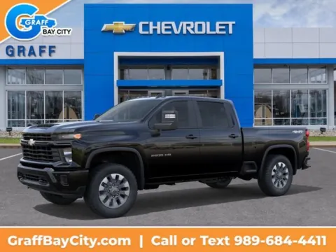 Photos of 2026 Chevrolet Silverado 2500 HD Custom for sale in Bay City, MI at Graff Chevrolet, INC.