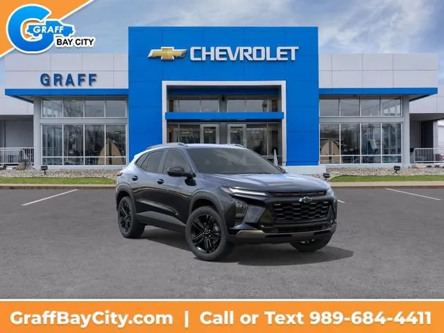 Black 2026 Chevrolet Trax ACTIV for sale in Bay City, MI