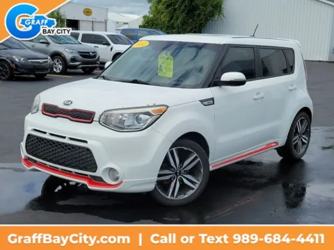 White 2014 Kia Soul Plus for sale in Bay City, MI