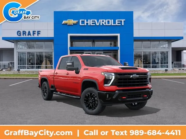 Red 2026 Chevrolet Silverado 2500 HD LT for sale in Bay City, MI
