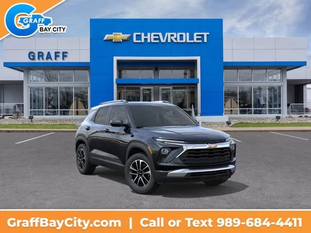 Black 2026 Chevrolet Trailblazer LT for sale in Bay City, MI