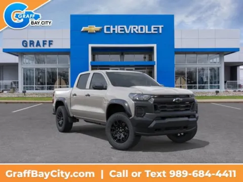 White 2026 Chevrolet Colorado Trail Boss for sale in Bay City, MI