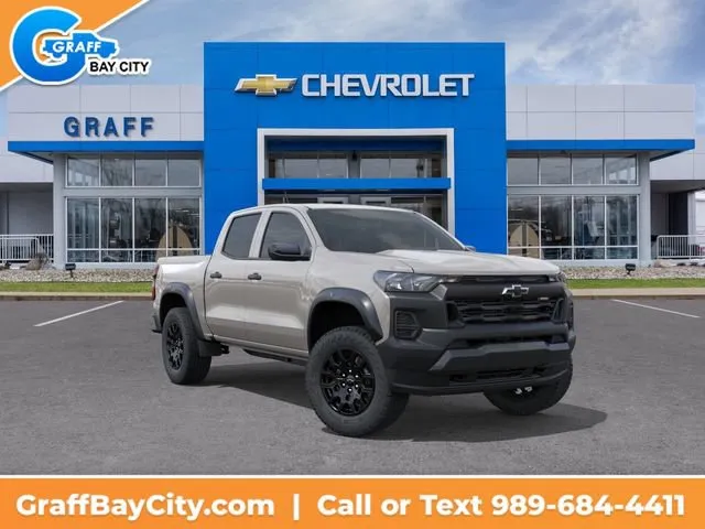White 2026 Chevrolet Colorado Trail Boss for sale in Bay City, MI