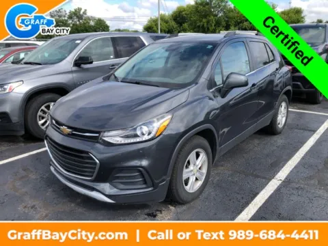Gray 2018 Chevrolet Trax LT for sale in Bay City, MI