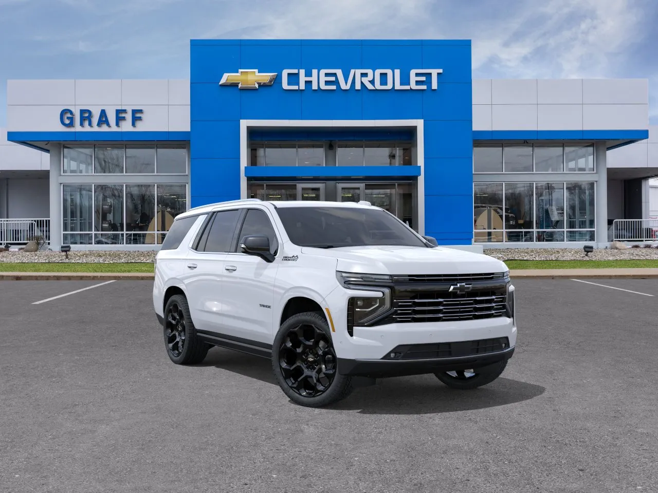 White 2026 Chevrolet Tahoe High Country for sale in Bay City, MI