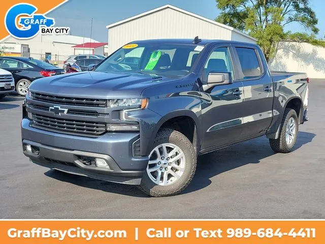Gray 2022 Chevrolet Silverado 1500 LTD RST for sale in Bay City, MI