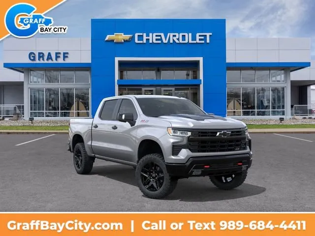 Gray 2026 Chevrolet Silverado 1500 LT Trail Boss for sale in Bay City, MI