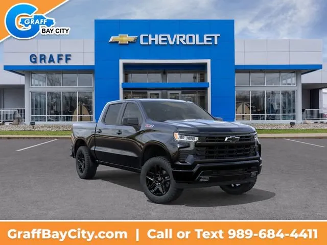 Black 2026 Chevrolet Silverado 1500 RST for sale in Bay City, MI