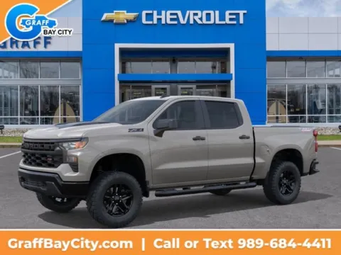 Photos of 2026 Chevrolet Silverado 1500 Custom Trail Boss for sale in Bay City, MI at Graff Chevrolet, INC.