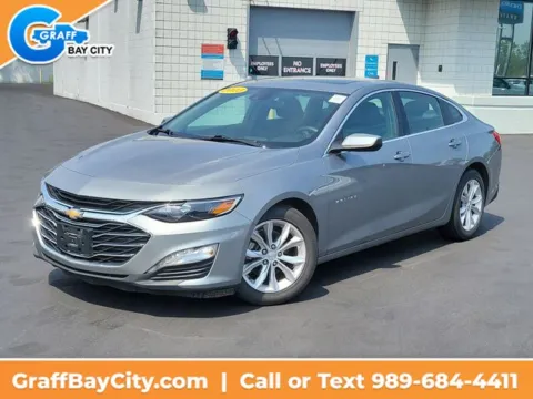 Gray 2023 Chevrolet Malibu LT for sale in Bay City, MI