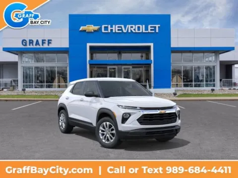 White 2026 Chevrolet Trailblazer LS for sale in Bay City, MI