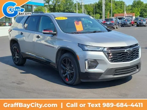 Photos of 2023 Chevrolet Traverse Premier for sale in Bay City, MI at Graff Chevrolet, INC.