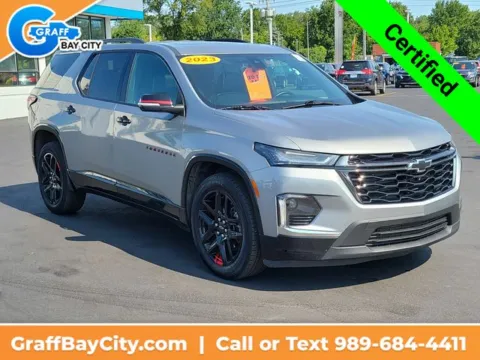 Photos of 2023 Chevrolet Traverse Premier for sale in Bay City, MI at Graff Chevrolet, INC.