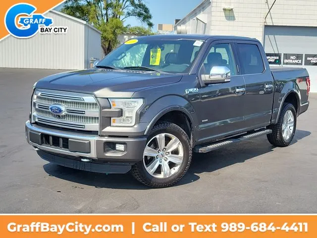 2015 Ford F-150 Platinum for sale in Bay City, MI