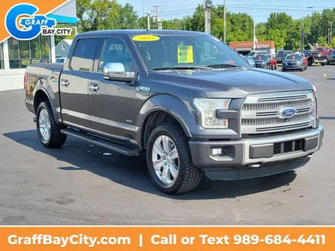 Photos of 2015 Ford F-150 Platinum for sale in Bay City, MI at Graff Chevrolet, INC.