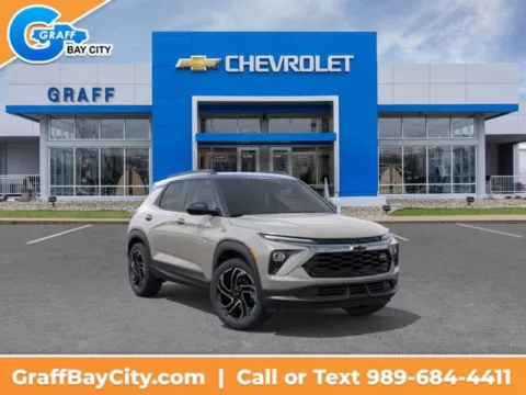 White 2026 Chevrolet Trailblazer RS for sale in Bay City, MI