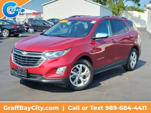 Red 2019 Chevrolet Equinox Premier for sale in Bay City, MI