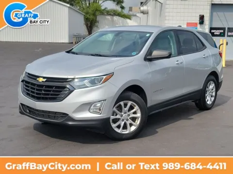 Silver 2019 Chevrolet Equinox LS for sale in Bay City, MI