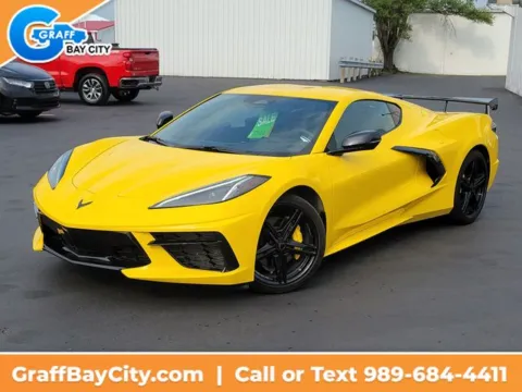 Yellow 2026 Chevrolet Corvette Stingray for sale in Bay City, MI