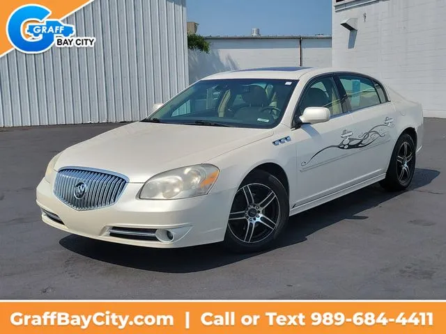 White 2010 Buick Lucerne CXL Premium for sale in Bay City, MI