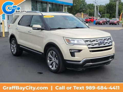 Photos of 2018 Ford Explorer Limited for sale in Bay City, MI at Graff Chevrolet, INC.