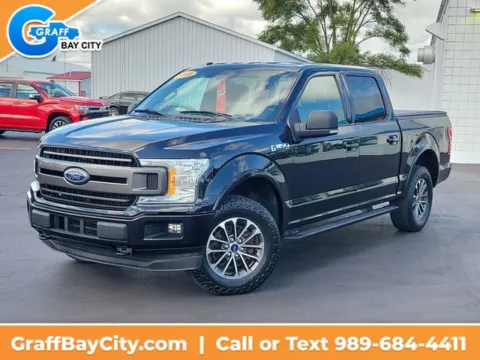 Black 2018 Ford F-150 XLT for sale in Bay City, MI