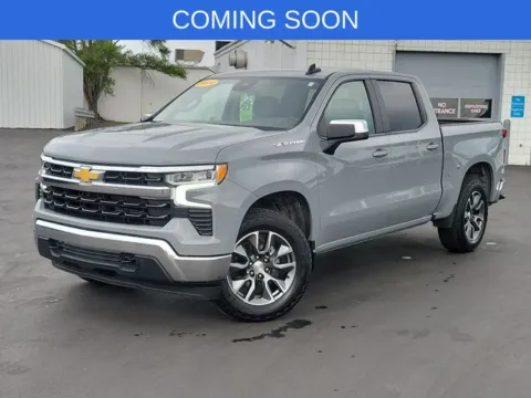 Gray 2024 Chevrolet Silverado 1500 LT for sale in Bay City, MI