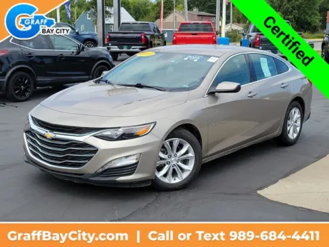 Gray 2025 Chevrolet Malibu LT for sale in Bay City, MI