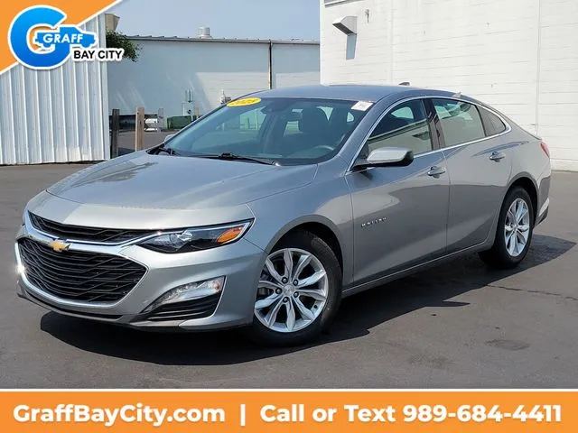 Gray 2025 Chevrolet Malibu LT for sale in Bay City, MI