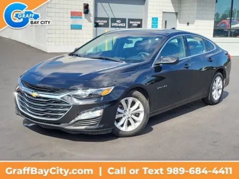 Black 2025 Chevrolet Malibu LT for sale in Bay City, MI
