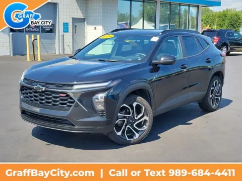 Black 2024 Chevrolet Trax 2RS for sale in Bay City, MI