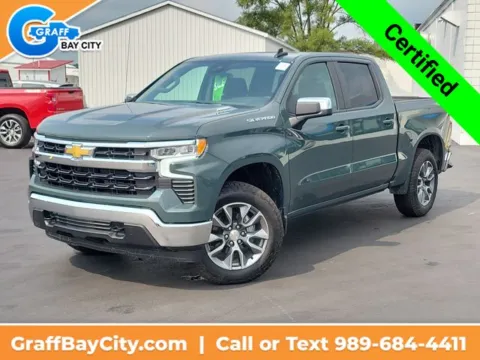 Gray 2026 Chevrolet Silverado 1500 LT for sale in Bay City, MI