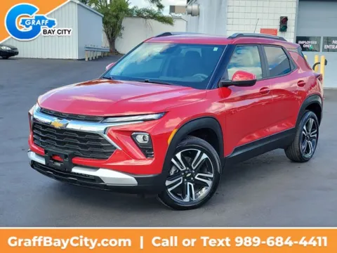 Red 2026 Chevrolet TrailBlazer LT for sale in Bay City, MI
