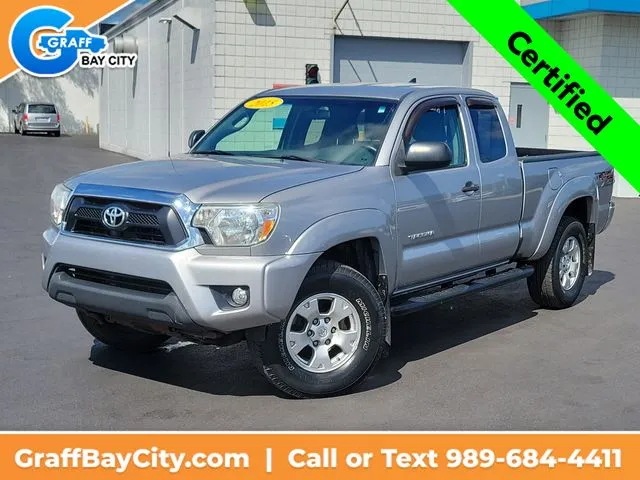 Silver 2015 Toyota Tacoma for sale in Bay City, MI