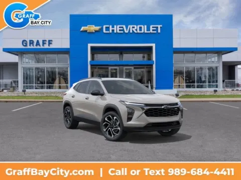 White 2026 Chevrolet Trax 2RS for sale in Bay City, MI
