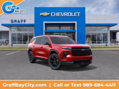 Red 2027 Chevrolet Traverse LT for sale in Bay City, MI