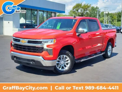 Red 2023 Chevrolet Silverado 1500 LT for sale in Bay City, MI
