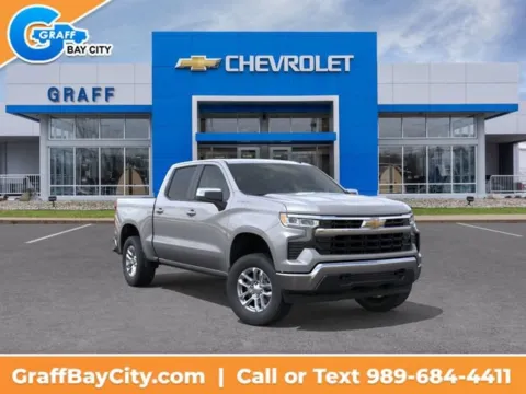 Gray 2026 Chevrolet Silverado 1500 LT for sale in Bay City, MI